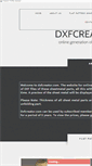 Mobile Screenshot of dxfcreator.com